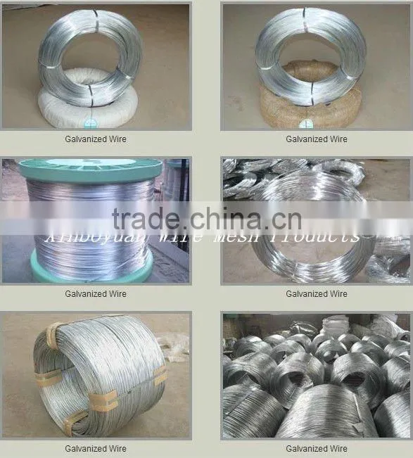 High strain galvanized wire