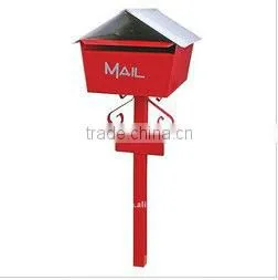 Huanghua fuyuan factory design good quality electric galvanized USA metal letterbox