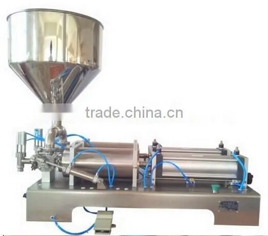 sanitary stainless steel paste filling machine for jam