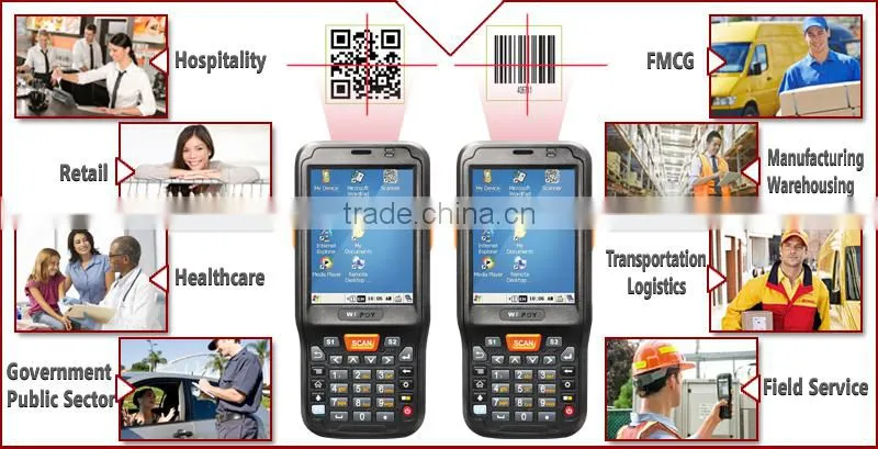 mobile 1d 2d barcode scanner windows mobile pda