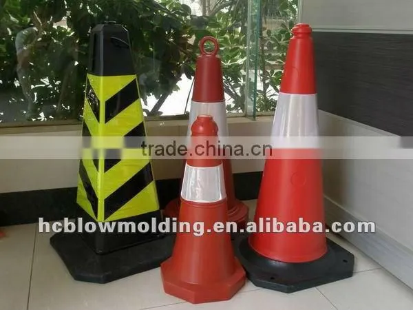 OEM Blow Molding plastic HDPE Road cones ice bucket traffic cone For sale