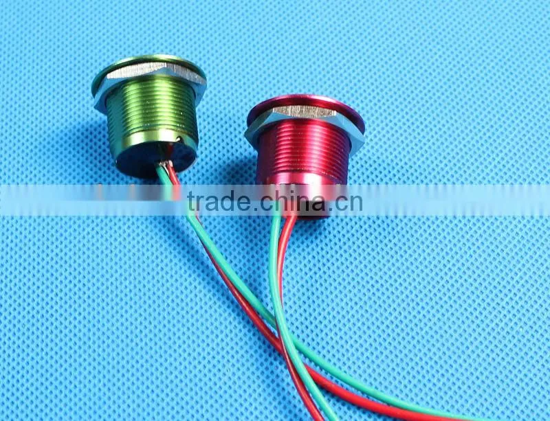 Daier 19mm IP68 piezo switch