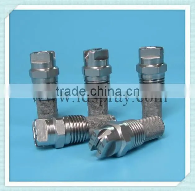 Stainless steel and brass vehicle cleaning washing fan spray nozzles