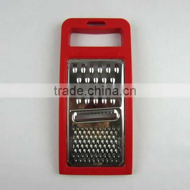 Kitchen Grater Stainless Stell Plate Grater With Plastic Container