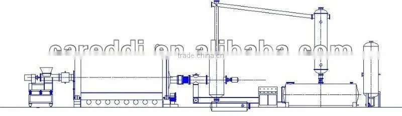 2012 High Profit New Generation Recycling Tire Machine
