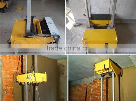 High quality longlife high efficiency wall rendering machine / wall plastering machine for sle