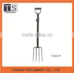 carbon fork garden fork with long handle wooden fork