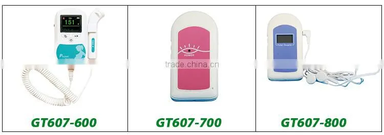 FDA approved protable medical ultrasound pocket fetal doppler