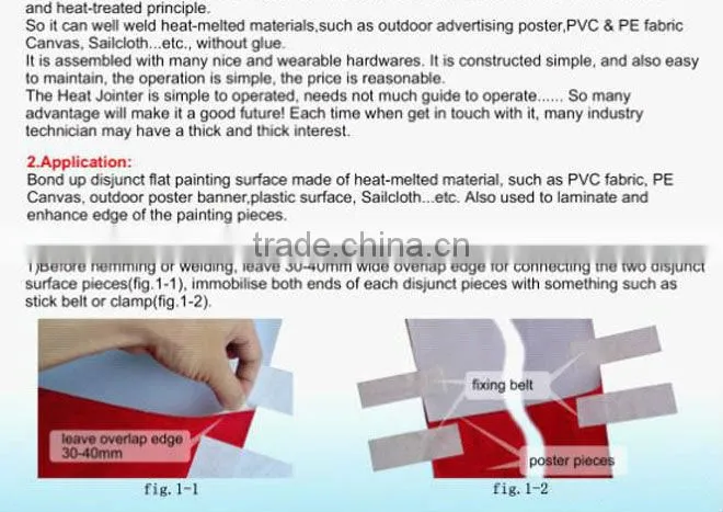 Hot wedge welder