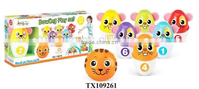 Children outdoor play set bowling set toy