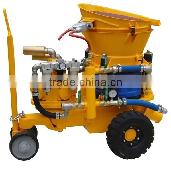 air motor pneumatic concrete shotcrete equipment for tunnel construction