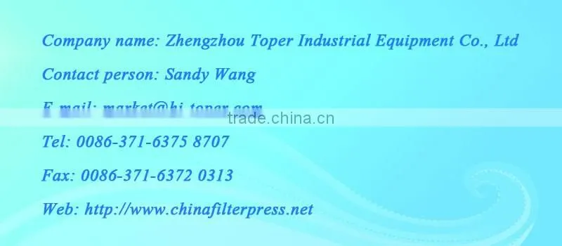 High quliaty boiler water treatment filter press could anti the high temperature.