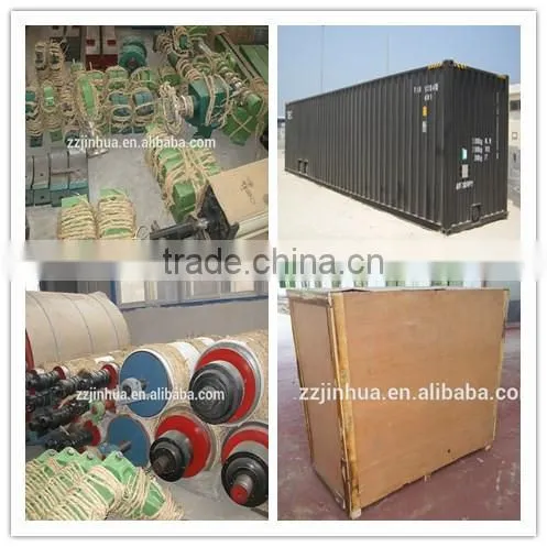 rubber roller in paper making machine plant from china