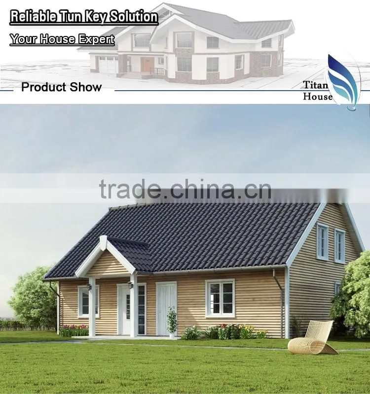 Modular Galvanized Steel Wood Panel House
