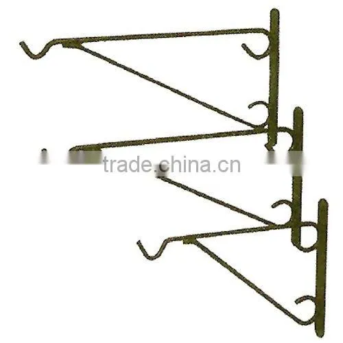 METAL WALL-HUNG HANGING BASKET HOOK