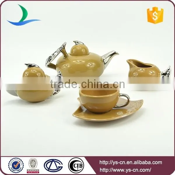 Quality Products Tableware Ceramic Antique Coffee Set Tea Sets