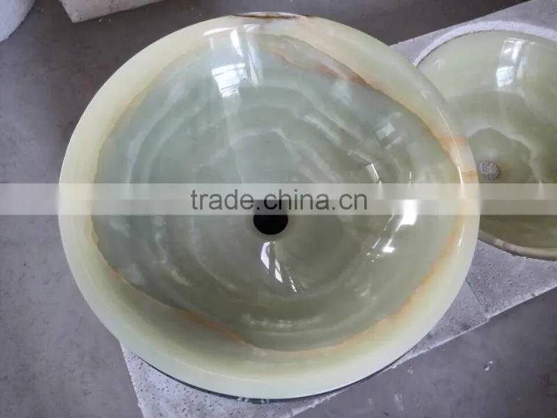 unique marble basin ,onyx basin,bathroom sink