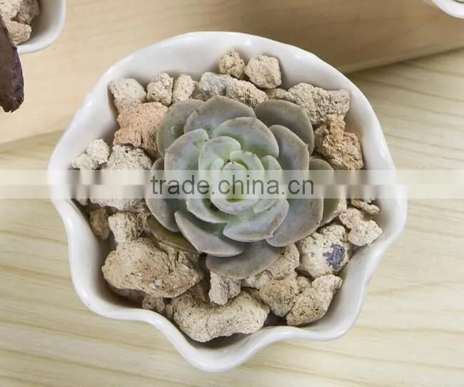 Creative zakka white ceramic indoor planters for succulents
