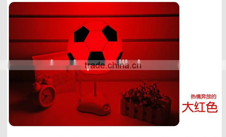 Original DIY Football Table Lamp, Creative Foldable World Cup Soccer Ball Night Light