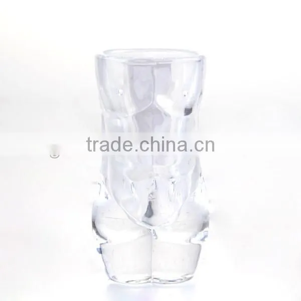3oz crystal tumbler shot glass body wine glass