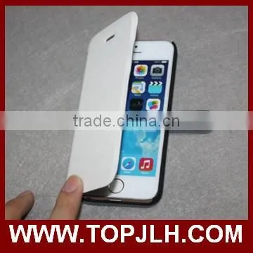 factory oem service customize pu leather wallet case for iphone 6 , uv print