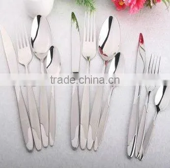 Factory cheap price stainless steel cutlery set table knife