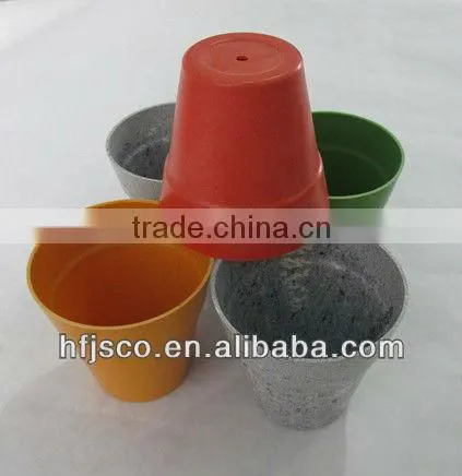 bamboo flower pot