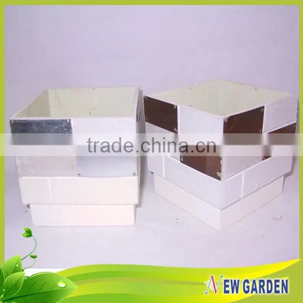 High grade Farmhouse Durable Decorative Metal Window Box Planters