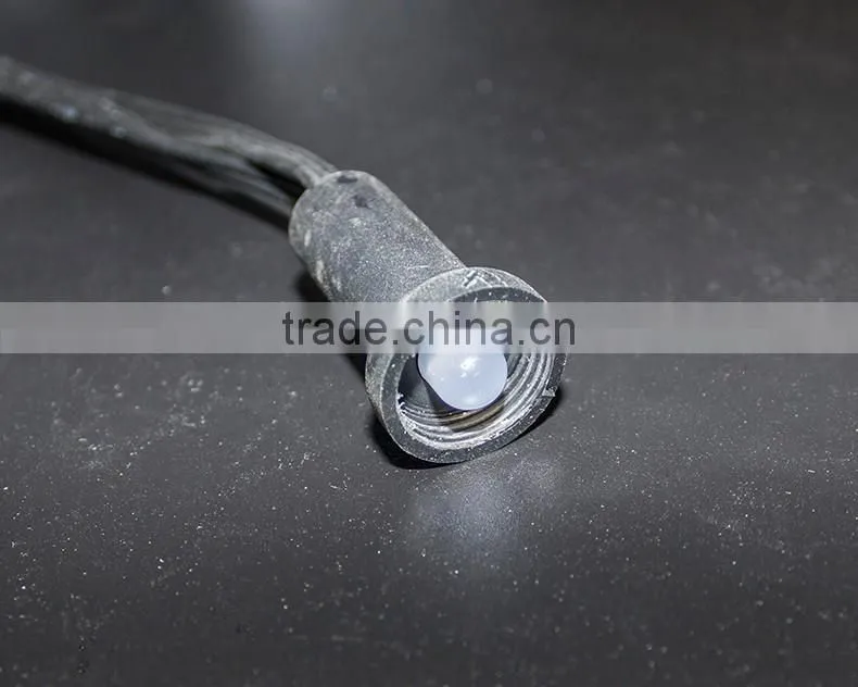 IP68 waterproof 0.3w G27 punching hole LED Christmas string light for decoration
