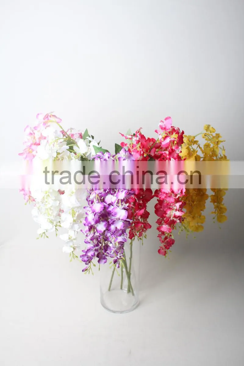Fake wisteria artificial decorative wisteria flowers for landscaping