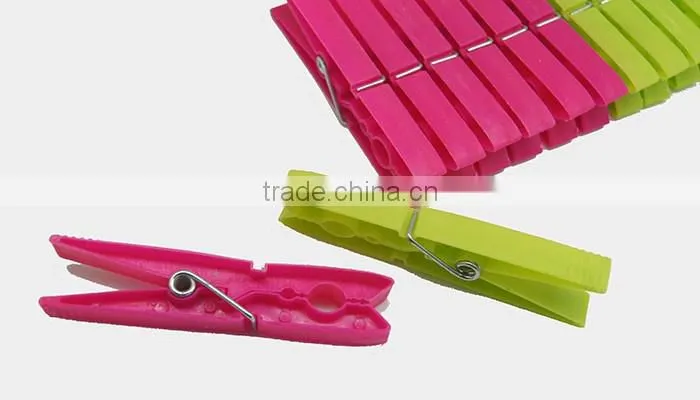 stainless steel spring laundry products plastik clothes clip