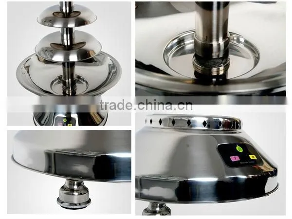 CHOCOLAZI ANT-8110 Auger 6 tiers 304 stainless steel commercial chinese fondue