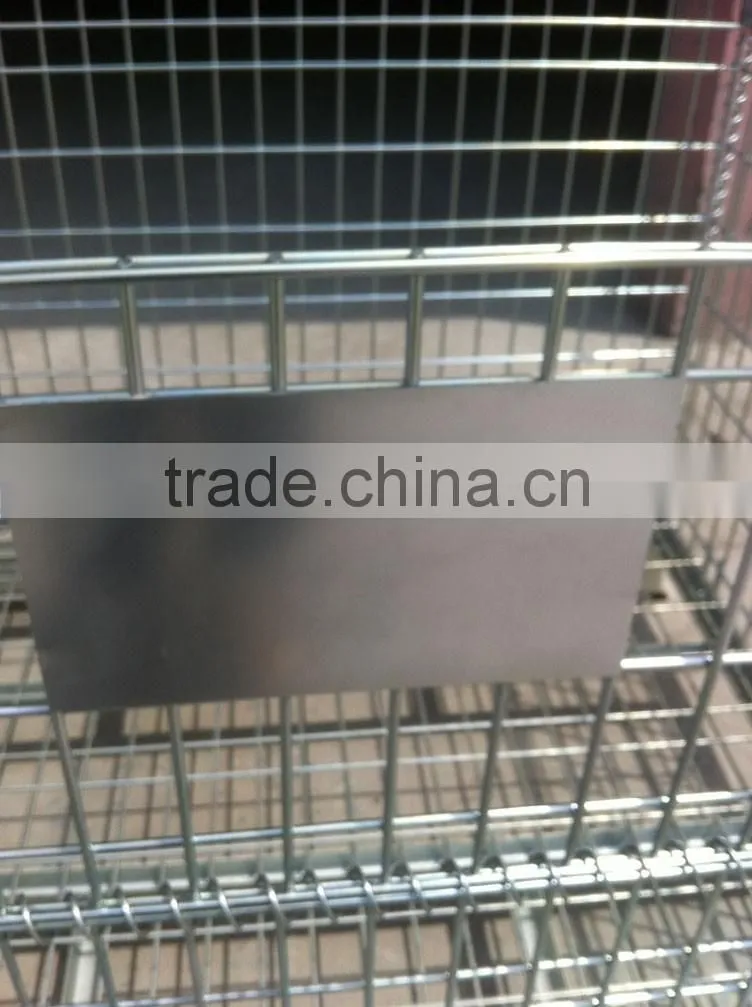 Steel Stacking Folding Warehouse Cages/Storage Cages