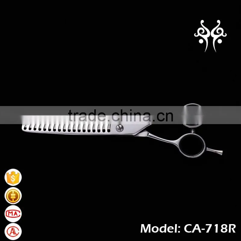 6inch japanese stainless steel pet grooming scissors with opposing handle
