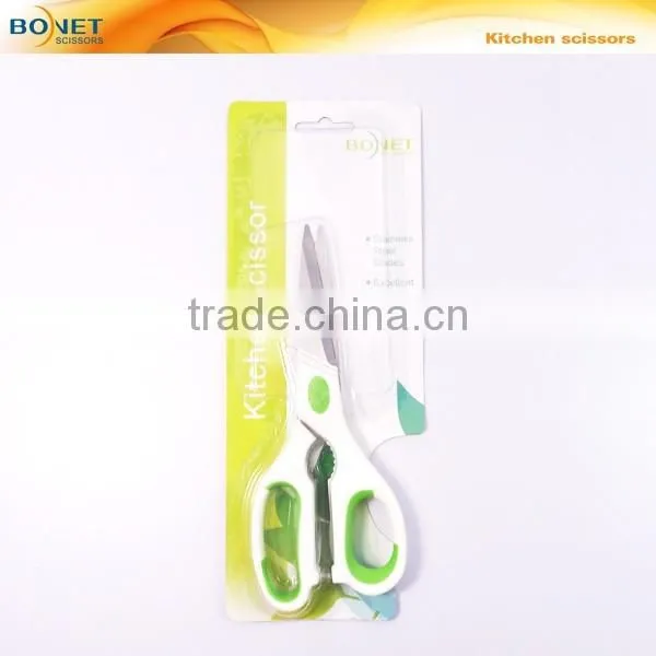 S52006 CE qualified 8-1/2" common type kitchen vegtable scissors
