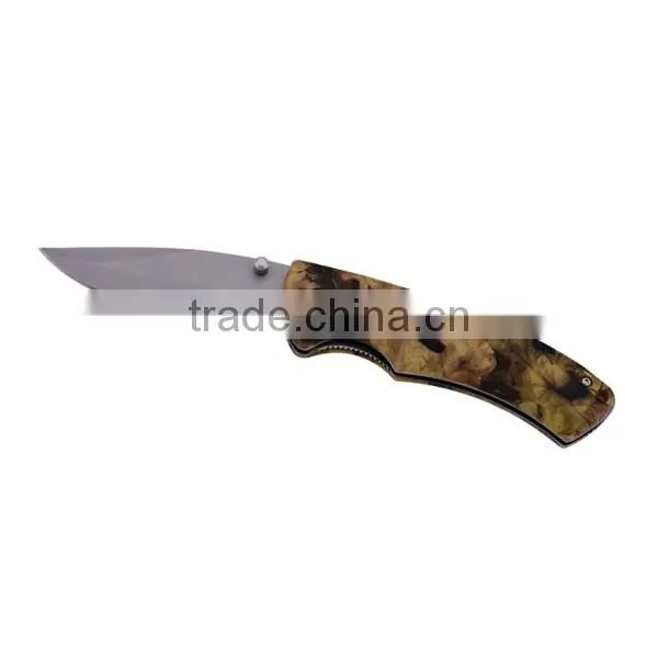 A21-S009A Folding Utility Knife Straight Blade Tactical Folding Knife