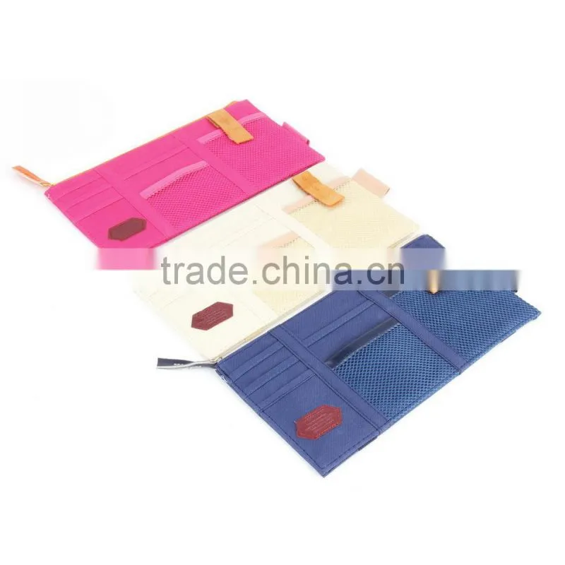 Sun Visor Point Pocket Organizer Car Bag Pouch Bag Pocket Card Storage Holder In-Car Car Litter Bag