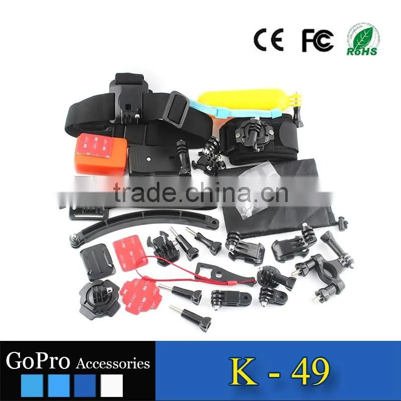 camera accessories products kit used for gopros heros 4 action camera