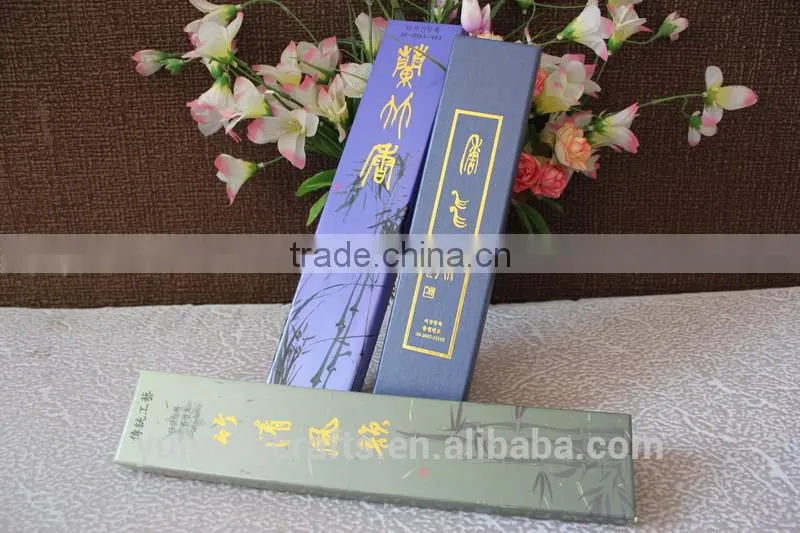 Chinse bamboo hand fan gift box