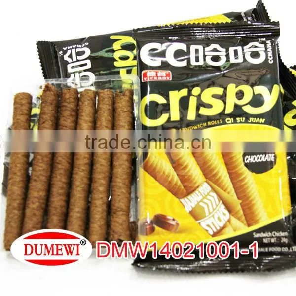Milkly Wafer Egg Roll Cream Biscuits