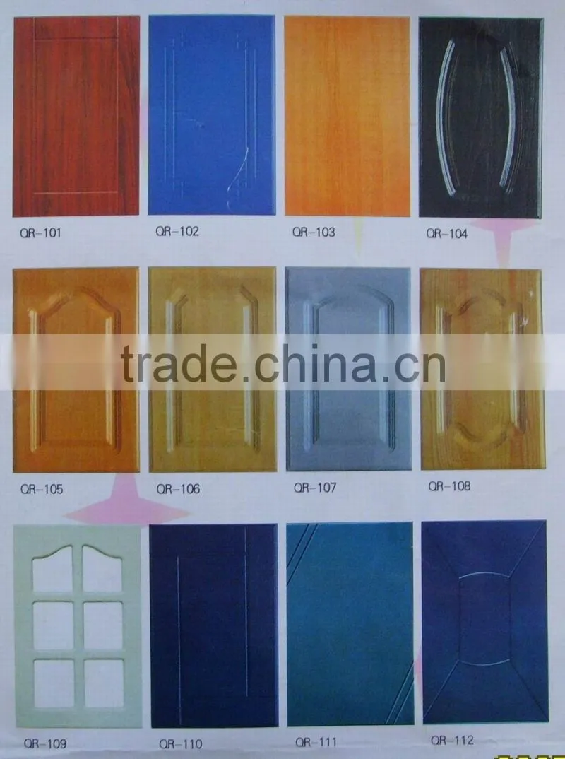 MDF COATED PVC CABINET DOOR