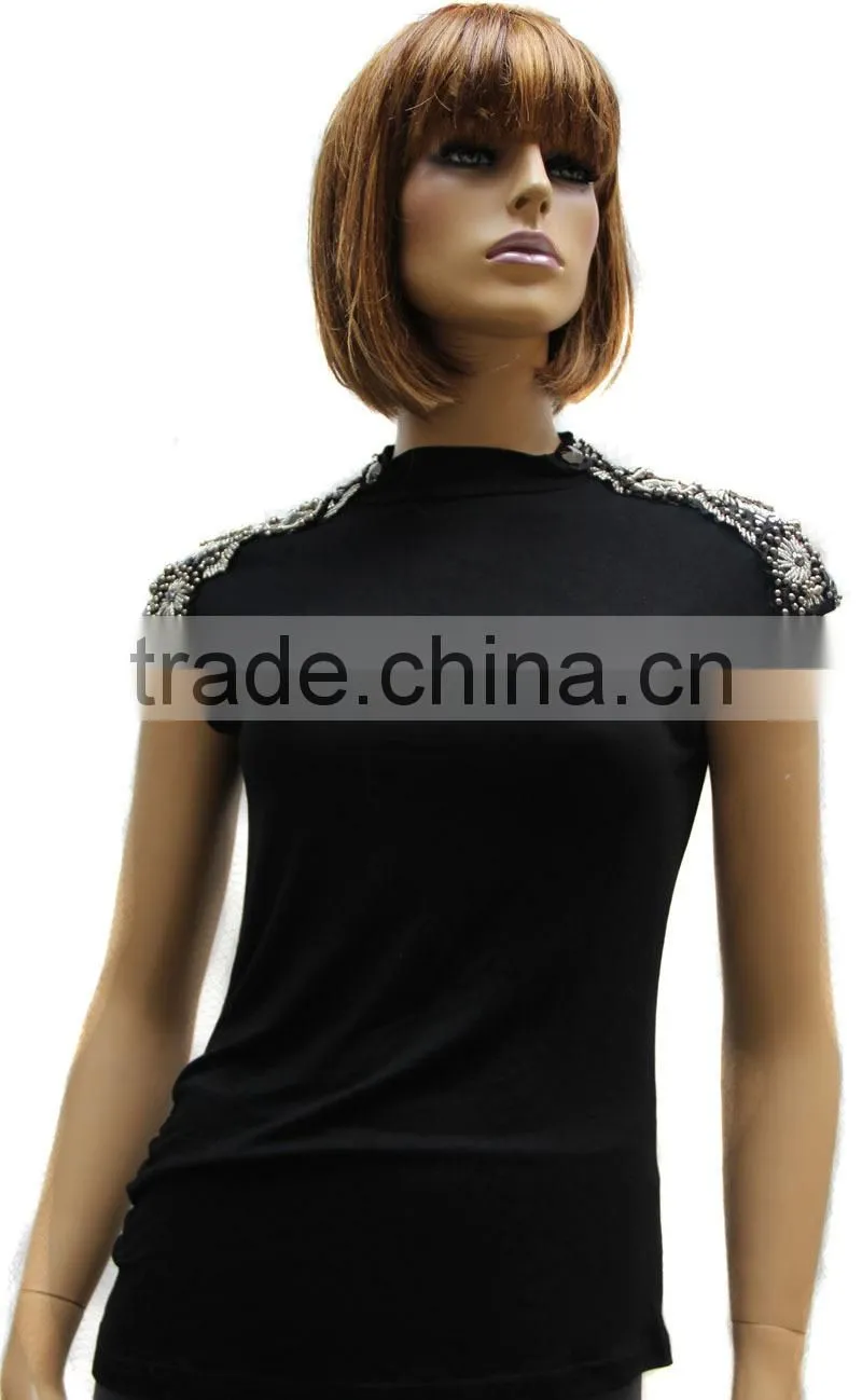 New Fashion Women Wear Casual Short SleeveModal Tops Blouse