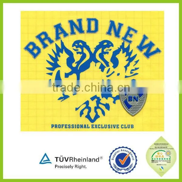 custom recycled and waterproof clothing tpu printing Label