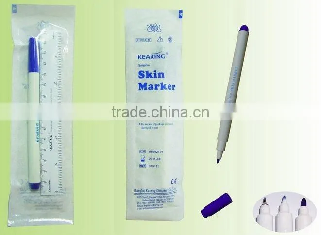 Kearing Doctor Use Sterilized Surgical Skin Marker Pen With Ruler#SM10