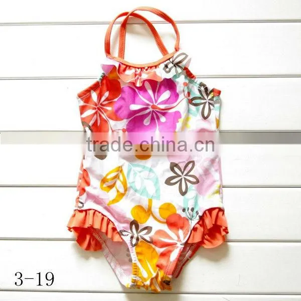 new popular one piece vest baby swimwear