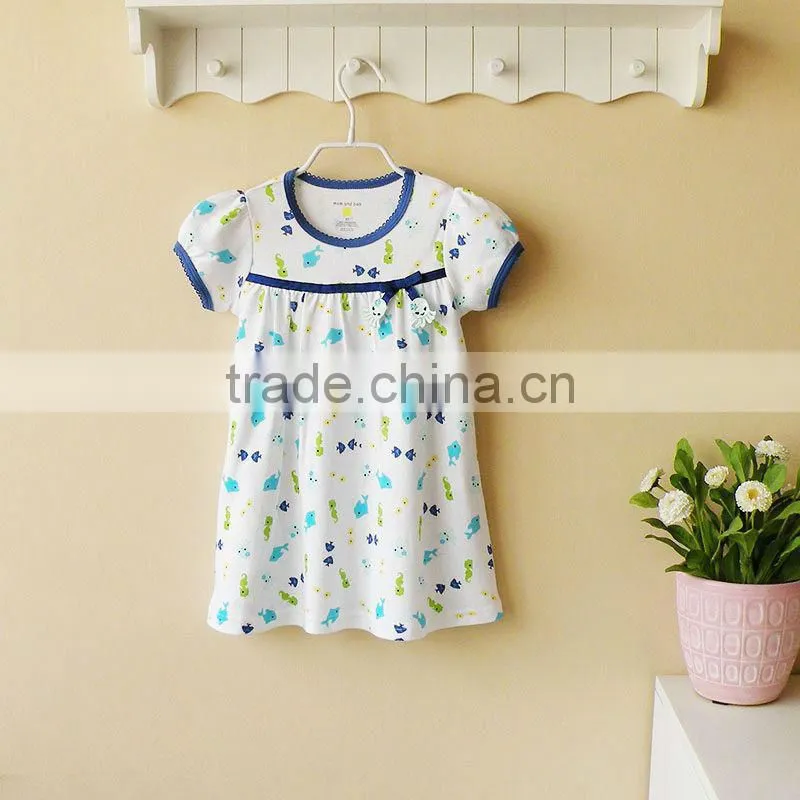 mom and bab 2013 baby clothing 100% cotton dresses
