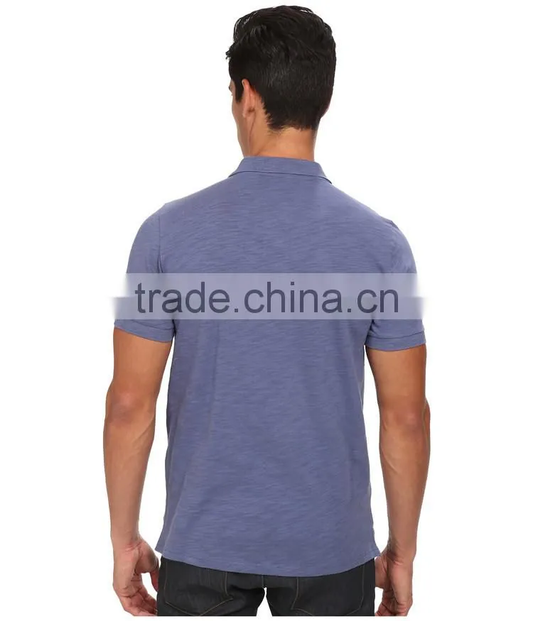 2015 latest custom short sleeve mens formal polo shirt from China factory cheap wholesale