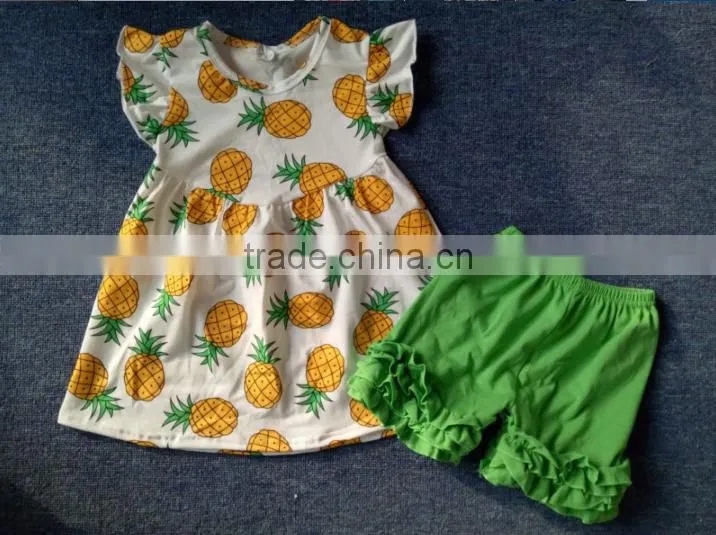 Girls boutique clothing baby elephant pearl dress outfit unique boutique clothing wholesale