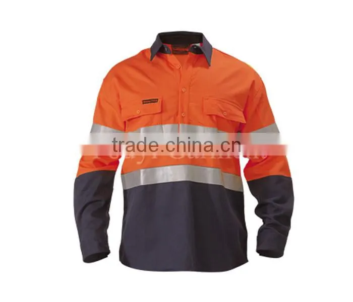 REFLECTIVE TAPED FULLY WATERPROOF 5 IN 1 RAIN JACKET