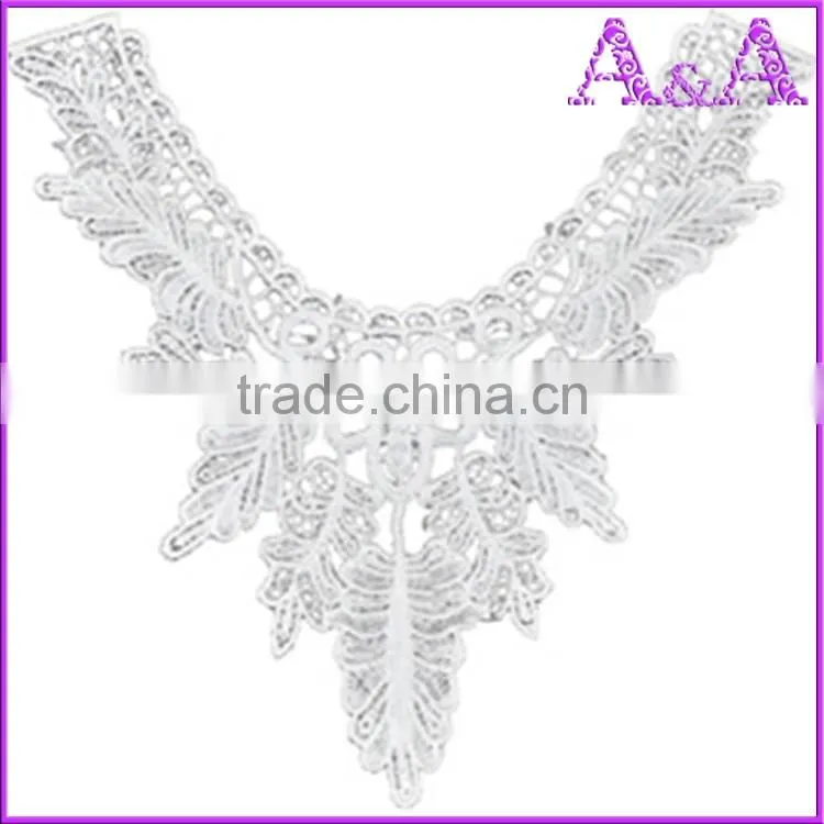 Hot Sell High-end Eco-Friendly Size Customized Neck Collar Lace